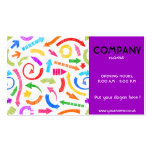 Sketchy Arrows Business Card