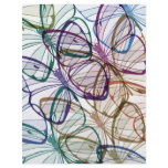 sketchy grunge Pattern with butterflies flyers