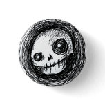 Sketchy Skull buttons
