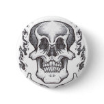Sketchy Skull Pin