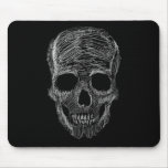 Sketchy Skull Mousepad