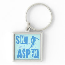 Ski Aspen Key Chain