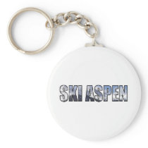 Ski Aspen Keychain