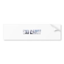Ski Banff Bumper Sticker