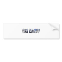 Ski Banff Bumper Sticker