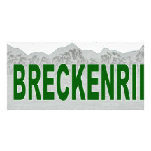 Ski Breckenridge, Colorado Photo Card Template
