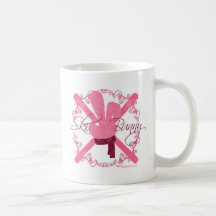 Ski Bunny Coffee Mugs