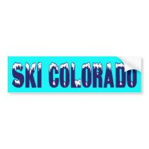 SKI COLORADO BUMPER STICKER