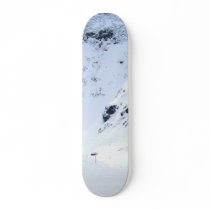 Ski In The Alps Custom Skate Board