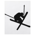 ski jump skiing personalized flyer