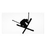 ski jump skiing photo card