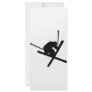 ski jump skiing personalized rack card