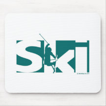 Ski Mouse Pads