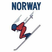 Ski Norway - Customisable Embroidered Shirt