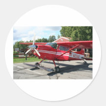 Ski plane, Talkeetna, Alaska, USA Stickers