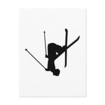 Ski Postcard