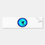 SKI PURE SNOW BUMPER STICKERS