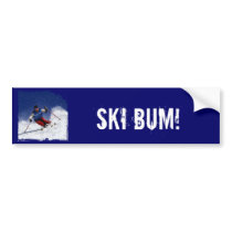 Ski Racing Down the Mountain
