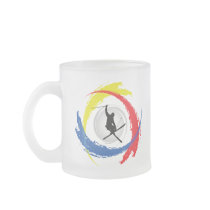 Ski Tricolor Emblem Mug