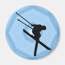 SKI TRU YOU FRIDGE MAGNET
