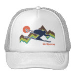 Ski Wyoming Mesh Hats