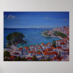 Skiathos Harbour 2 Print