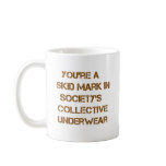 skid mark mugs