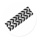 skidmark icon round stickers