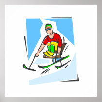 Skier Posters