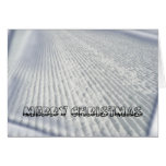 Skiers Christmas Card