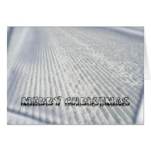 Skiers Christmas Card