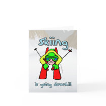 Skiing Cards