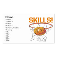 Skills Business Card Templates