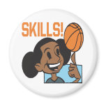 Skills Refrigerator Magnet