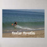 Skimming the Surf; Mexico Souvenir Print