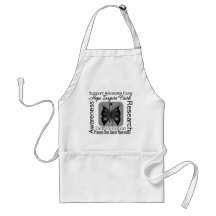 Skin Cancer Butterfly Inspirations Aprons