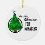 Skin Cancer Christmas Miracles Christmas Tree Ornaments