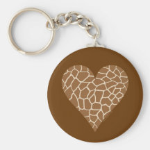 Skin Pattern, Colours of the Giraffe Key Chains