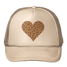 Skin Pattern, Colours of the Giraffe Mesh Hat