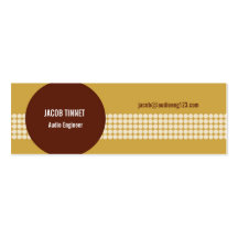 Skinny Business Card: Dot Me