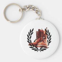 skins boots keychain