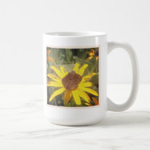 Skipper on a Black-Eyed Susan Flower in the Garden Coffee Mug