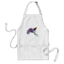Skipper on Butterfly Bush Apron