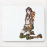 Skirt-girl Mousepad