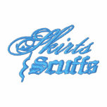 Skirts and Scuffs embroidered track polo embroidered shirts