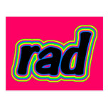 SKO Retro "Rad" Stationery, Postcards & Stickers