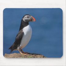 Skomer Island Puffins Mousepads