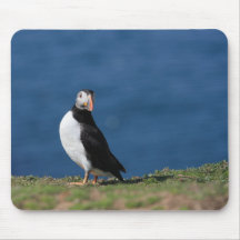 Skomer Island Puffins Mousepads