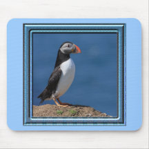 Skomer Island Puffins Mousepads