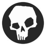 Skull 24 stickers